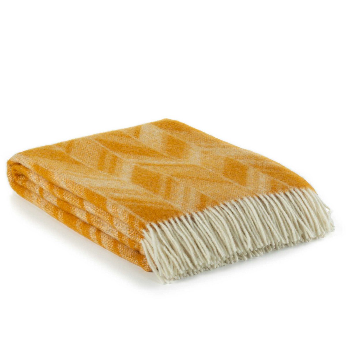 Wollen plaid - VERONA geel