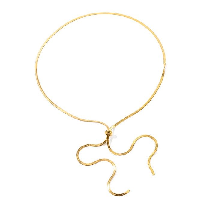 Minimalistische haringbotketting