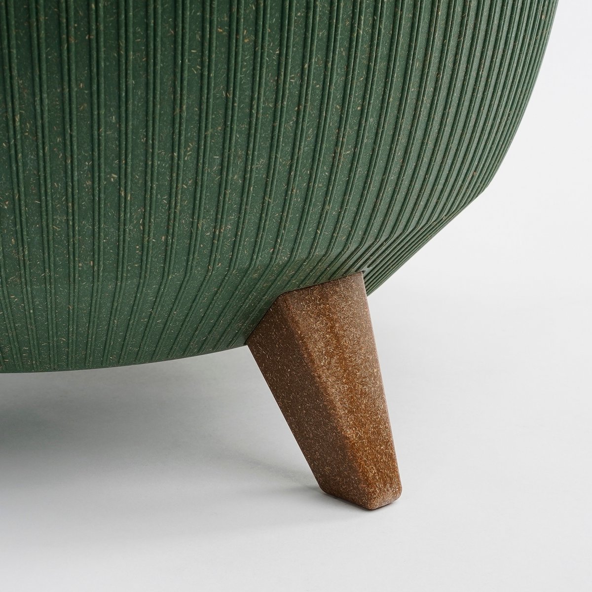 Doppio Bloempot op Poten - XL - Groen
