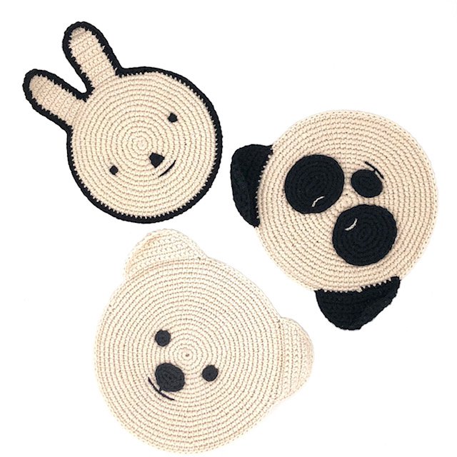 Panda Knuffeldoekje met geluid