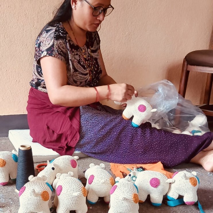 Nijlpaard Gloria knuffel