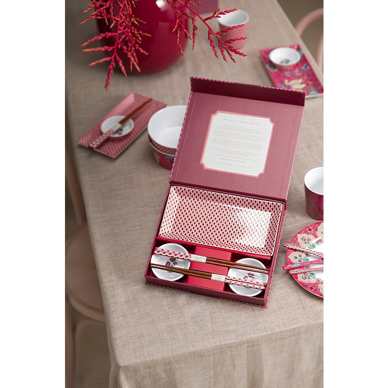 Kadoset Oriental Flower Festival - Roze/Rond