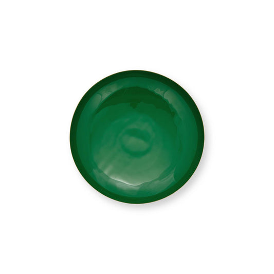 Lage sierschaal - Dark Green & Gold