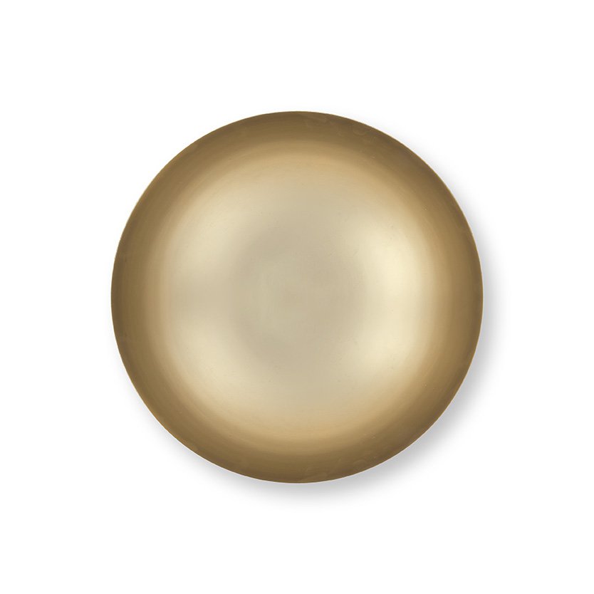 Hoge metalen schaal - Stripes