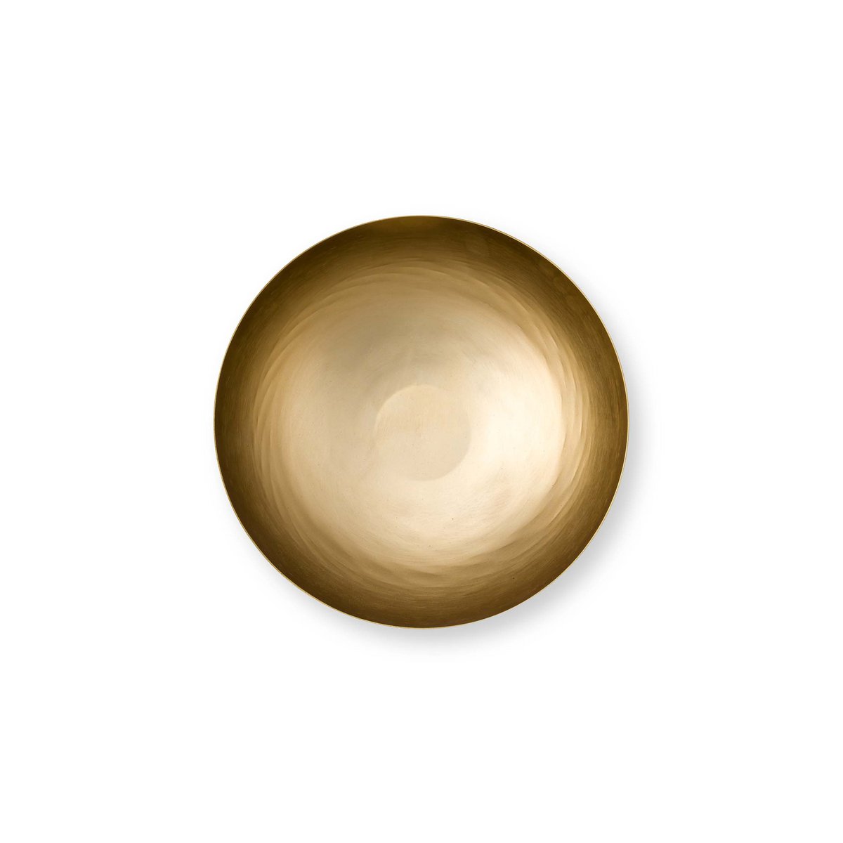 Hoge metalen schaal - Groen