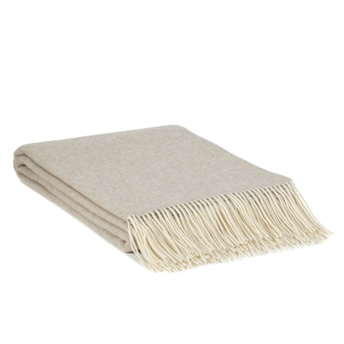 Plaid Merino/kasjmier  - Milano Beige