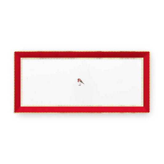Taartplateau Love Birds - Red