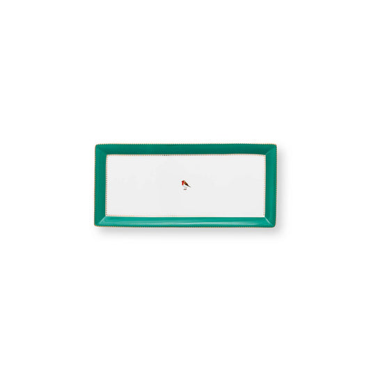 Taartplateau Love Birds - Emerald