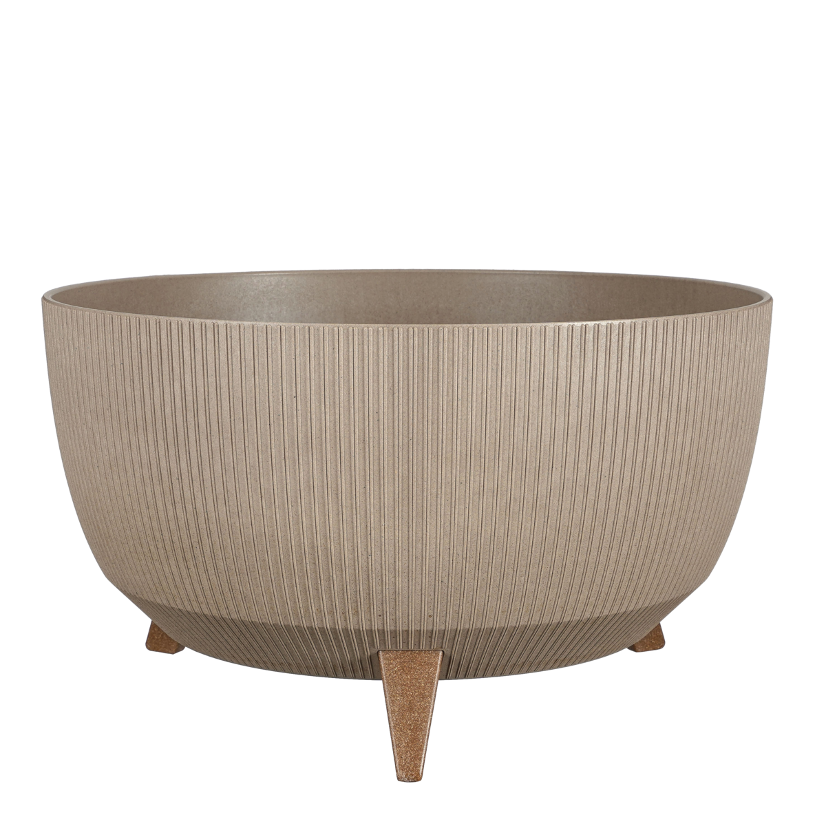 Doppio Bloempot op Poten - XL - Taupe
