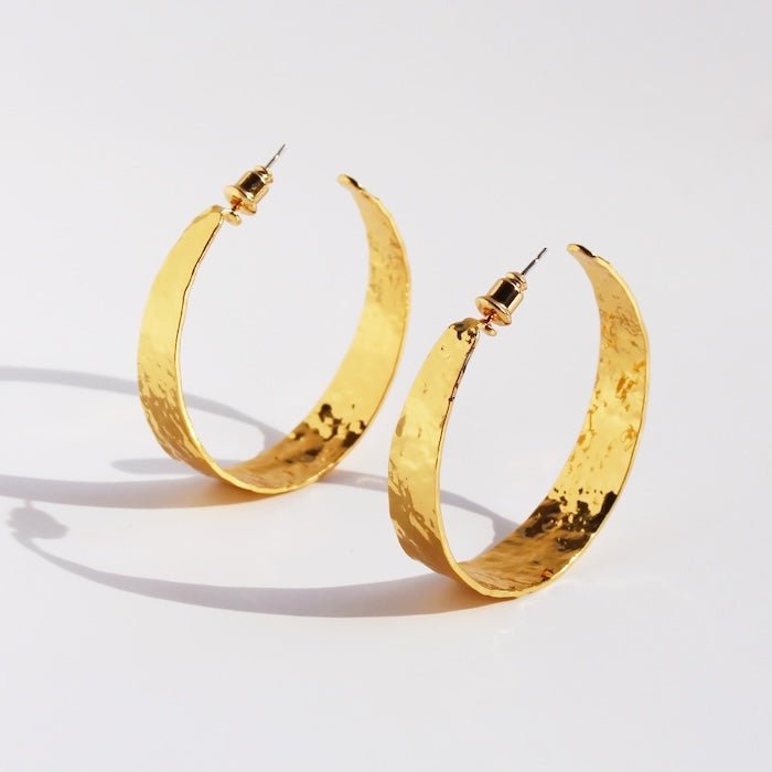 Chique vintage hoepel oorbellen