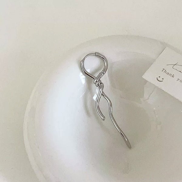 Uniek ontwerp oorbellen in zilver of goud