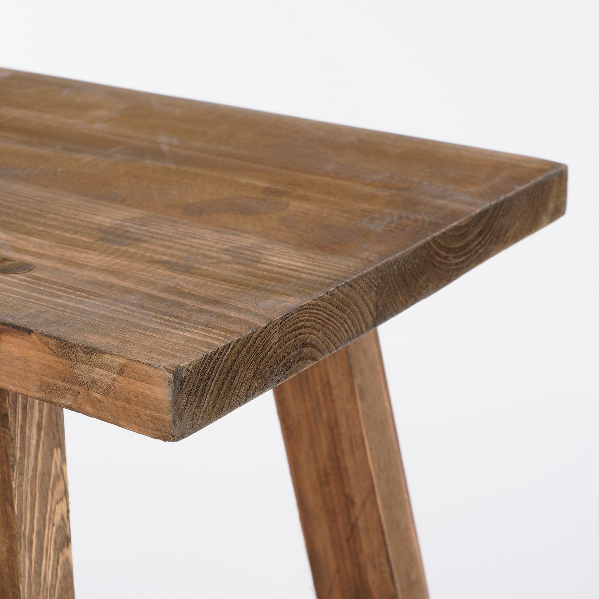 Bold Houten Bankje - M - Gerecycled Hout