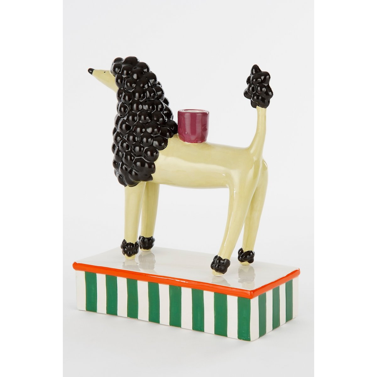 Kandelaar Poedel - Keramiek