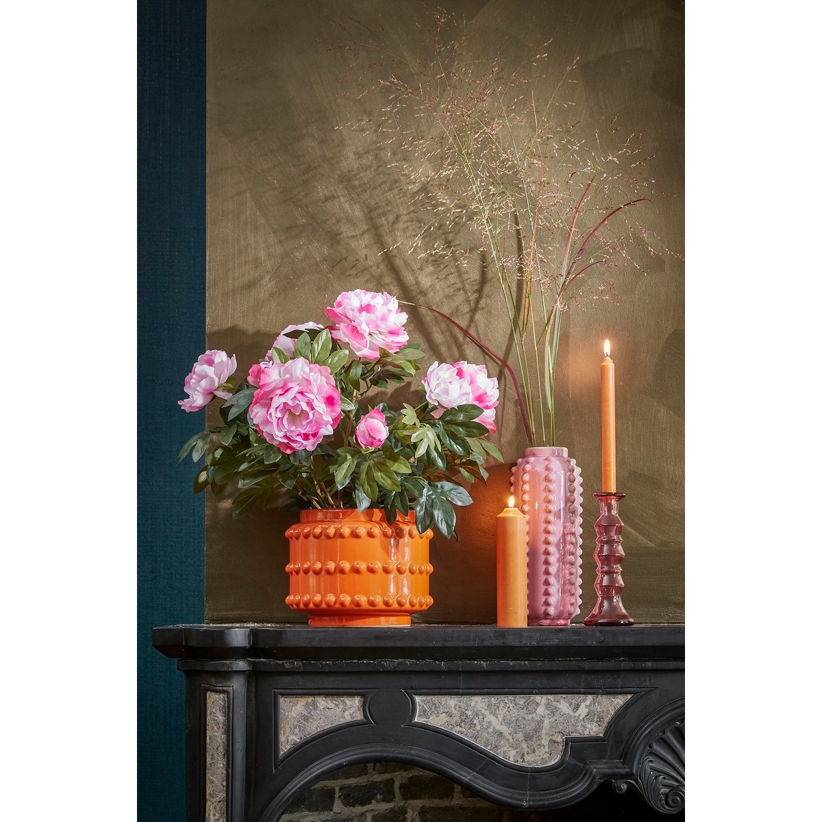 Boaz Vaas - Handgemaakte Keramiek - Roze