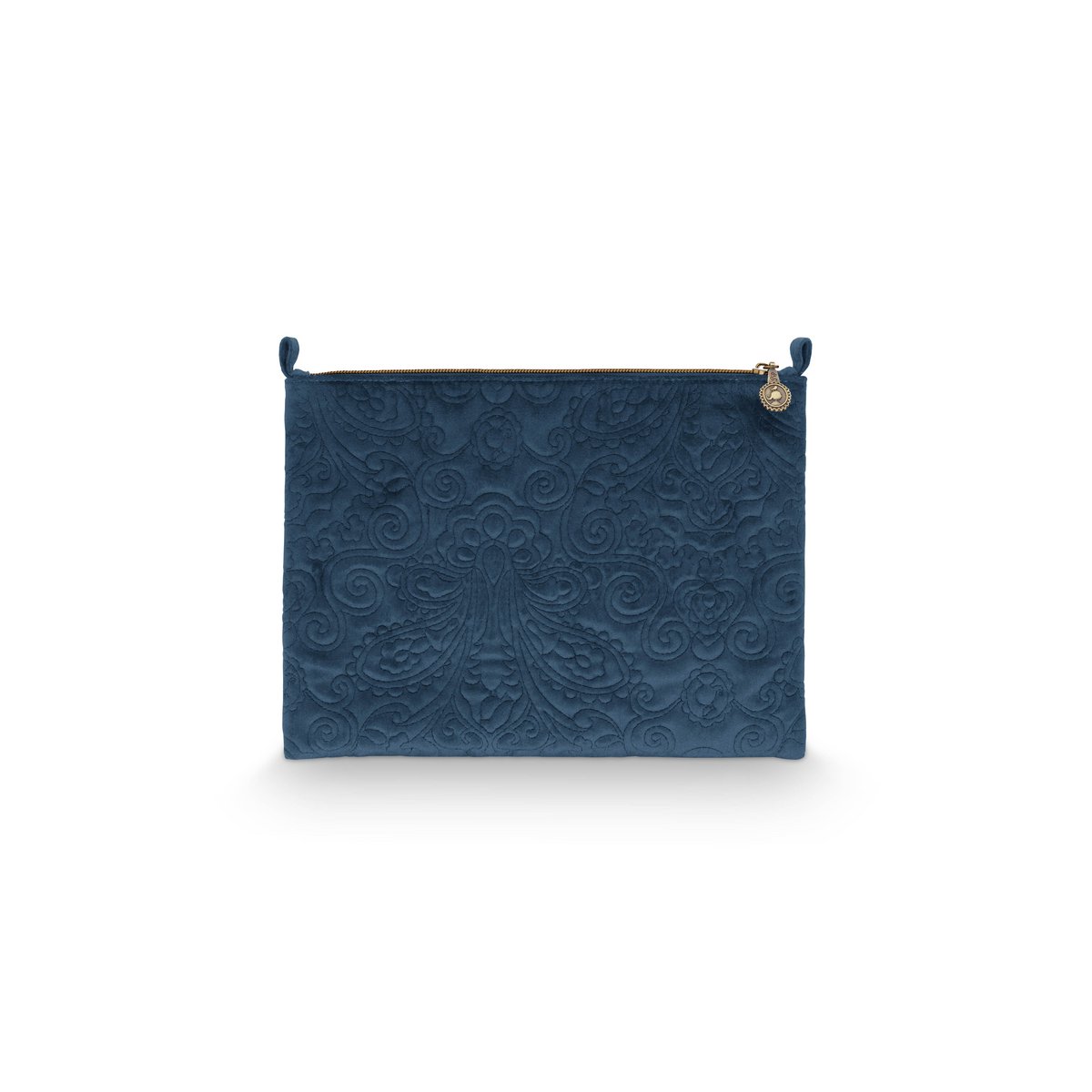 Toilettas vierkant Quiltey Days - Donkerblauw