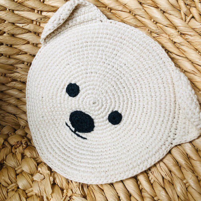 IJsbeer Knuffeldoekje met geluid