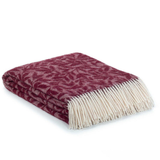 Wollen plaid - RAMONCELLO Rosso