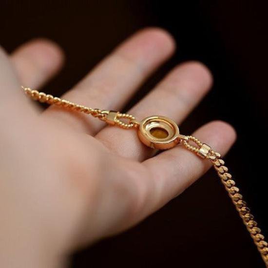 Kettingarmband met tijgeroog