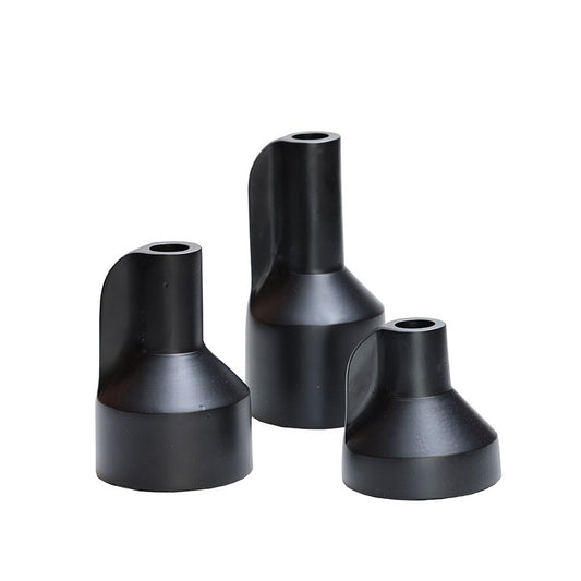 Kaarshouder - Alota zwart - set van 3