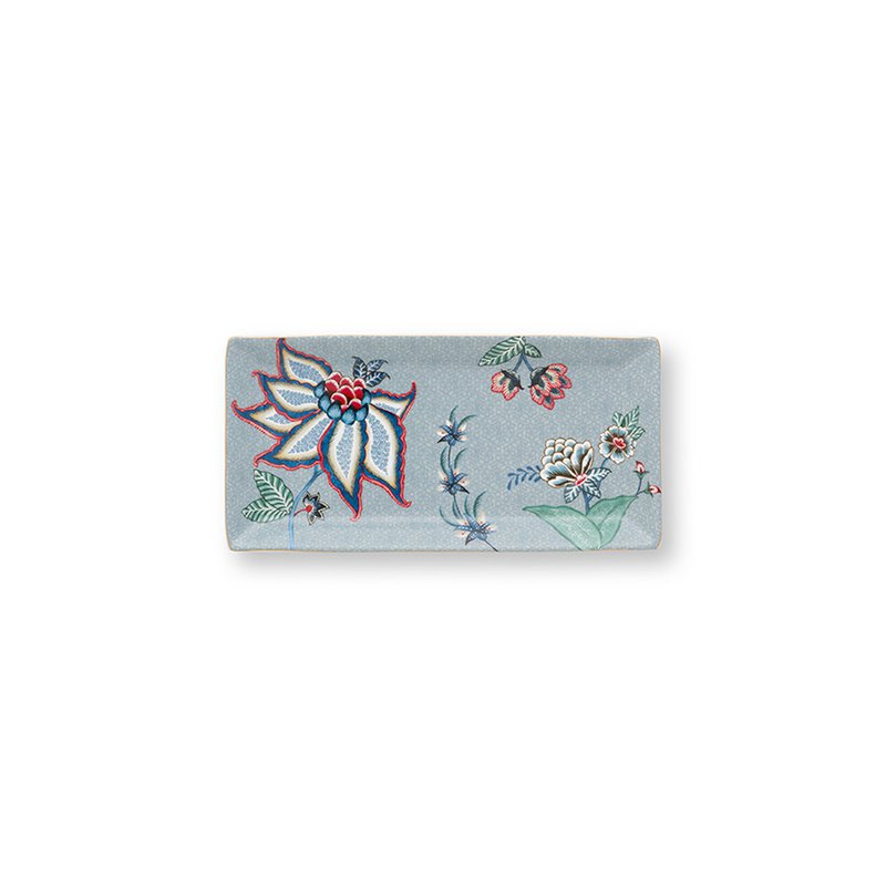 Kadoset Oriental Flower Festival - Blauw/Rond