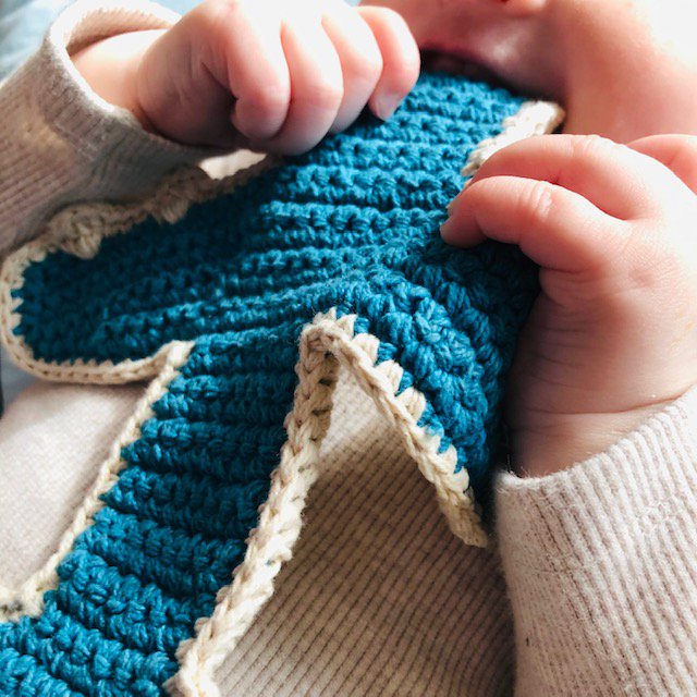 Vliegtuig Knuffeldoekje met geluid