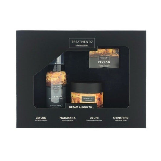 Geschenkdoos Douche & Scrub - Ceylon