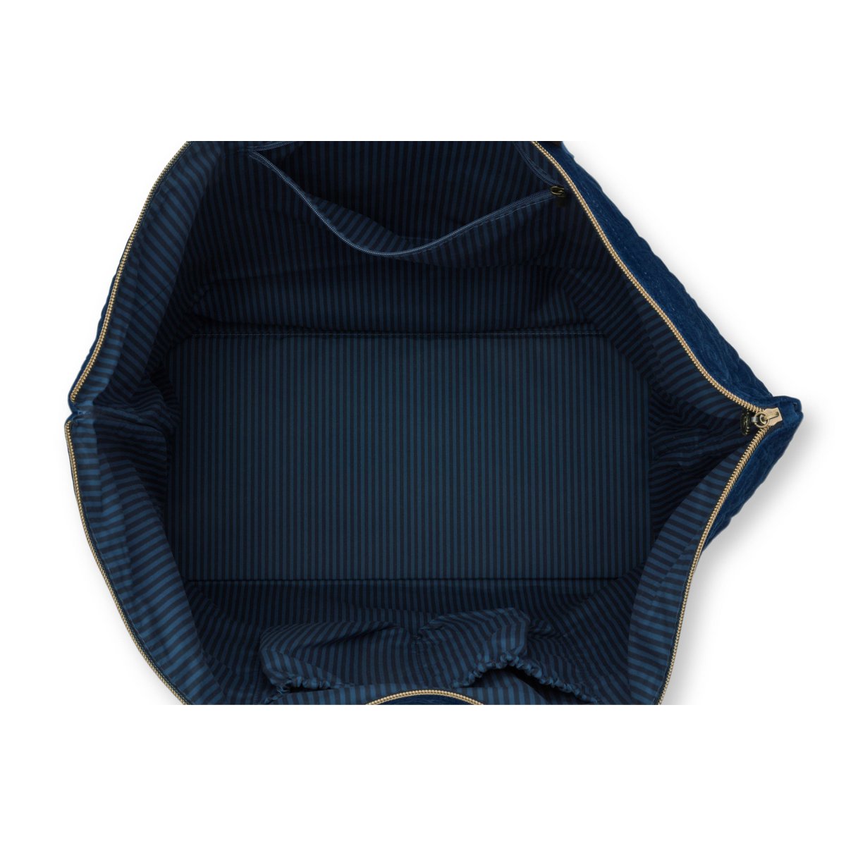 Tote Bag Velvet Quiltey Days - Donkerblauw