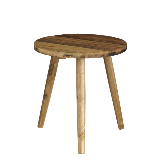Bold Bijzettafel - Gerecycled Hout