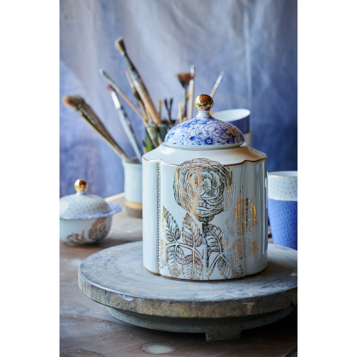 Porseleinen Voorraadpot Royal White - 1,9ltr