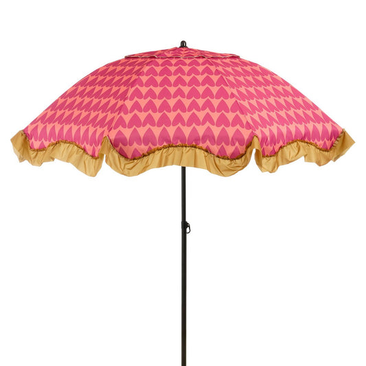 Heart Parasol - Roze