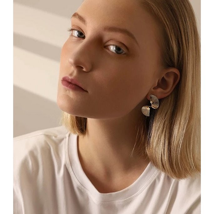 Exclusieve waaiervorm oorbellen