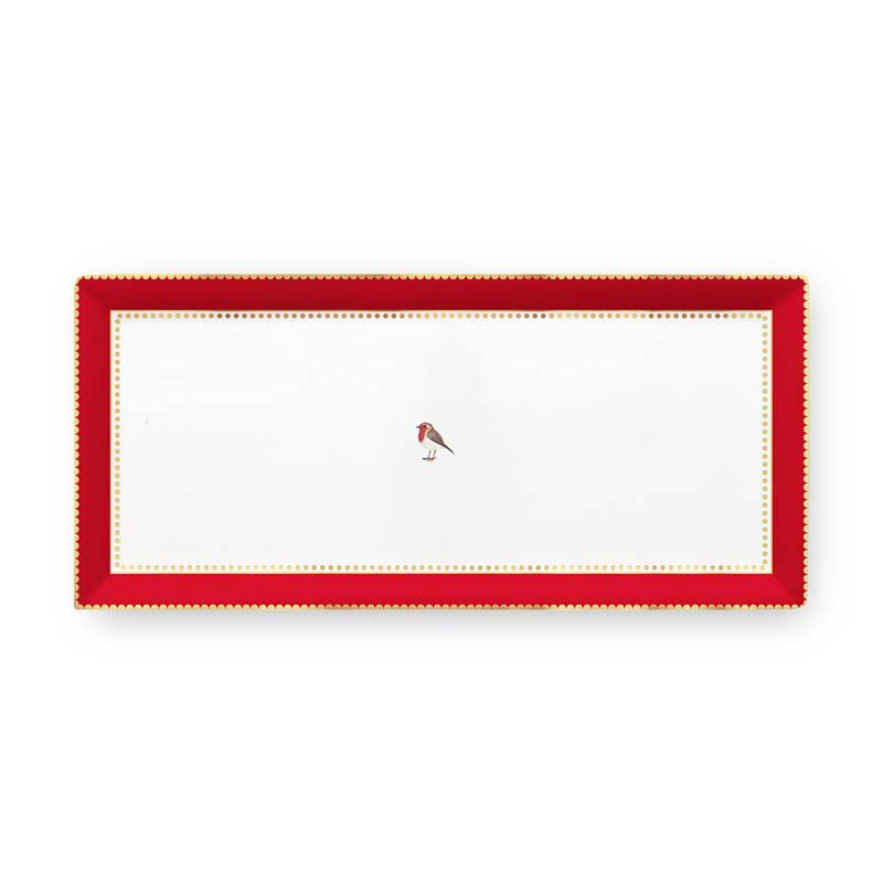 Taartplateau Love Birds - Red