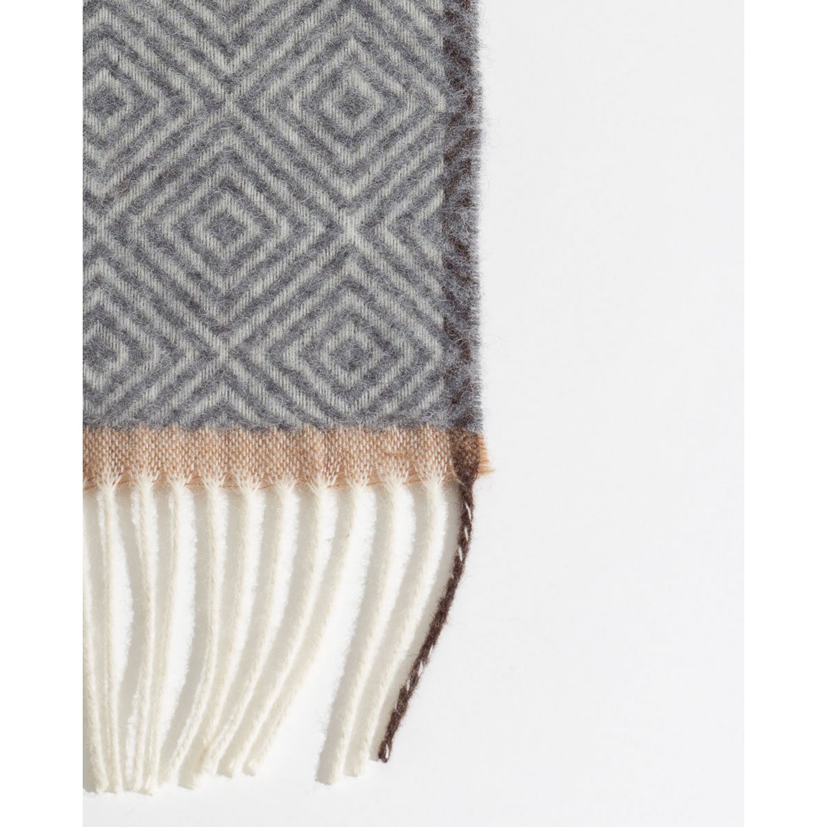 Wollen Sprei - Venezia Grijs