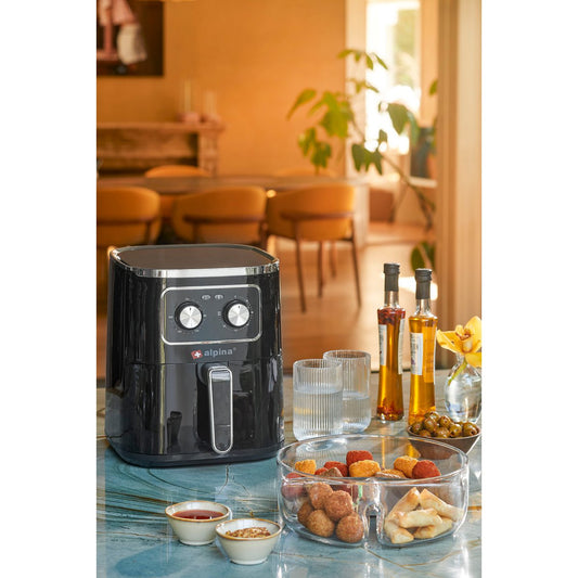 Linda Glazen Snackschaal met Vakjes