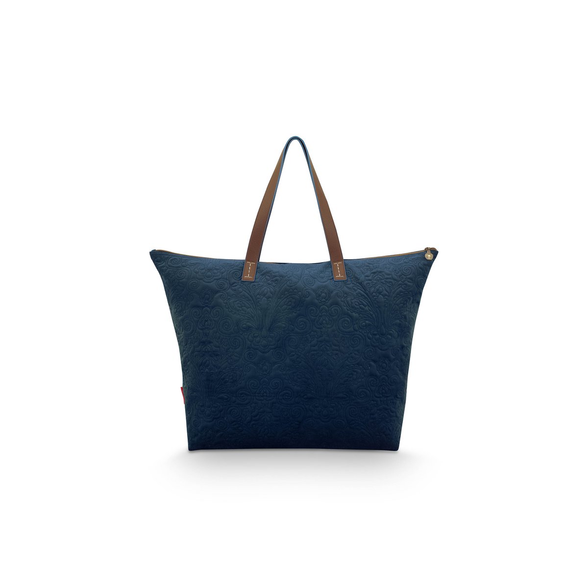Tote Bag Velvet Quiltey Days - Donkerblauw