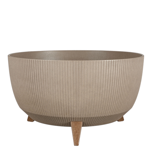 Doppio Bloempot op Poten - XL - Taupe