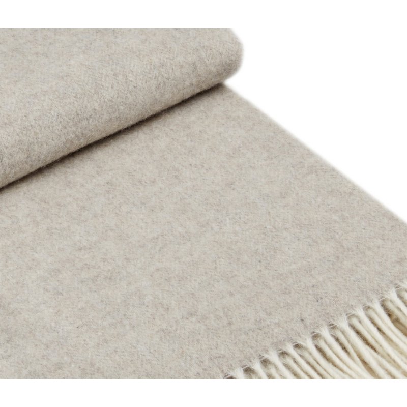 Plaid Merino/kasjmier  - Milano Beige