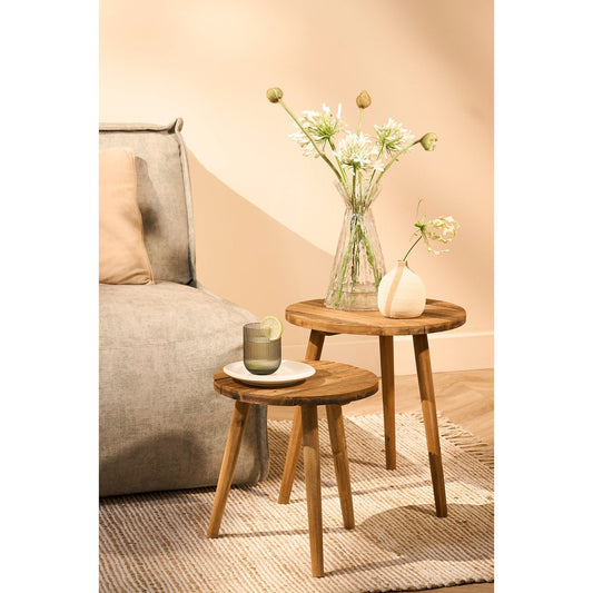 Bold Bijzettafel - Gerecycled Hout
