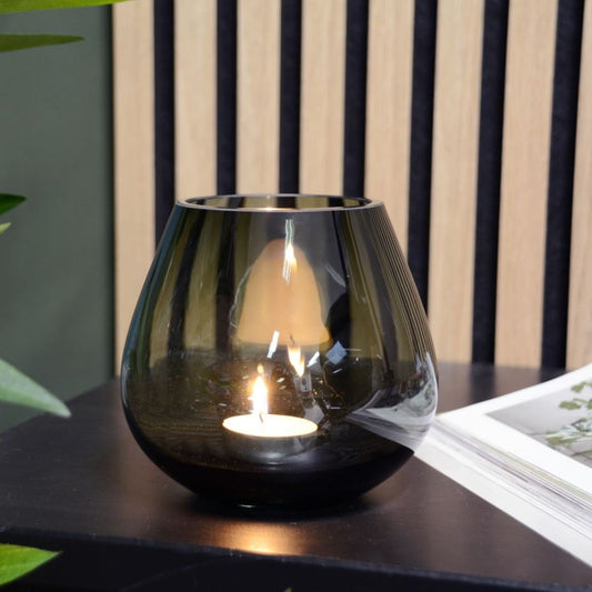 Waxinehouder Tasman - Grey (set van 2)