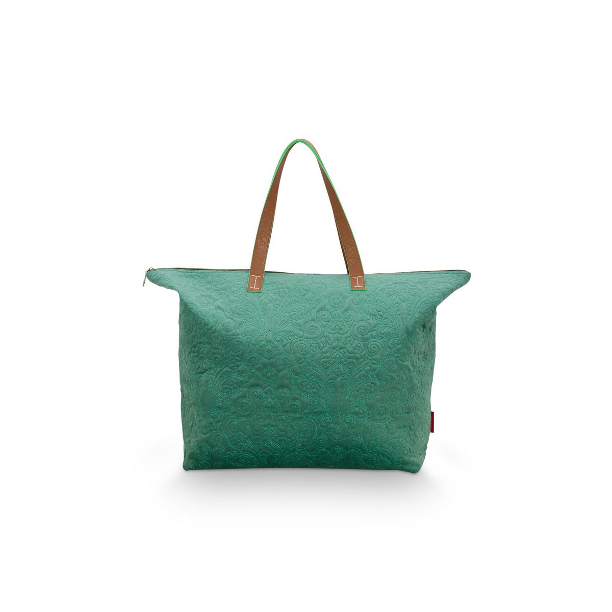 Tote Bag Velvet Quiltey Days - Groen
