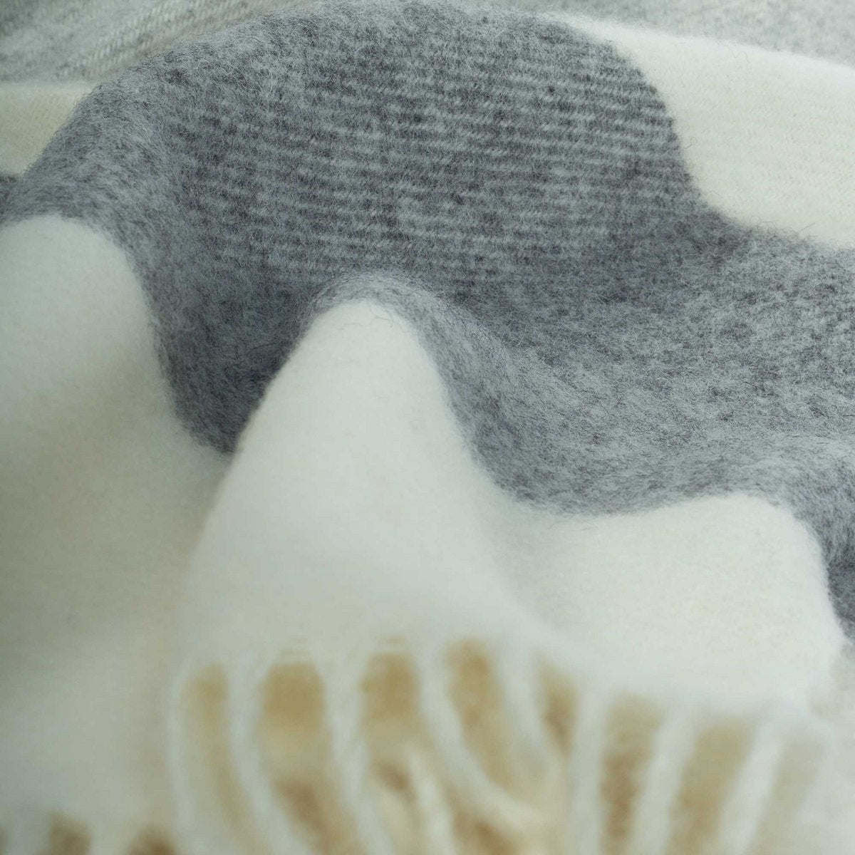 Wollen deken - AGATHA grijs